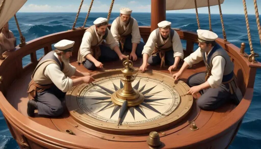 A bússola e a navegação global