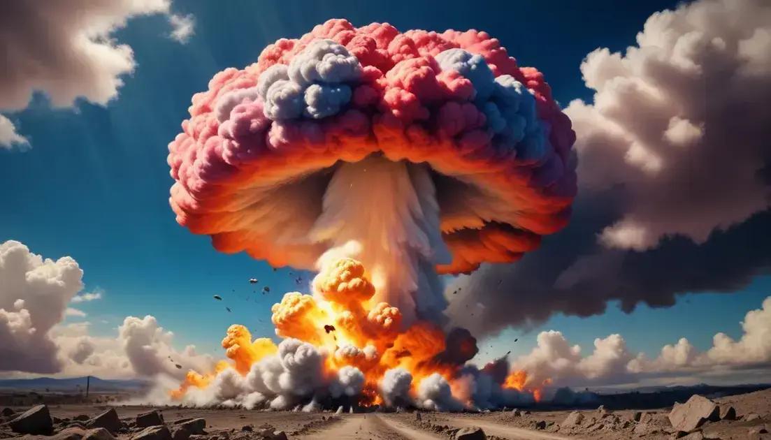 A decisão de usar a bomba