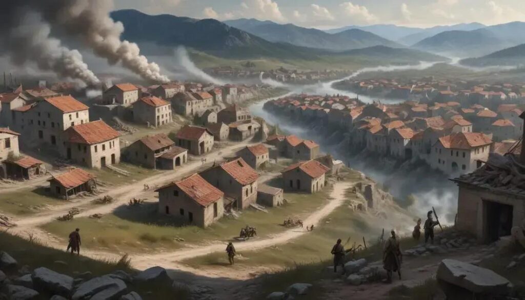 A fragmentação da Iugoslávia