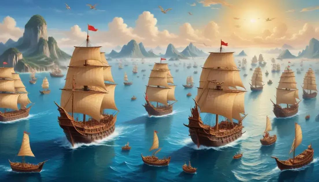 A frota de Zheng He e as maiores expedições navais da história