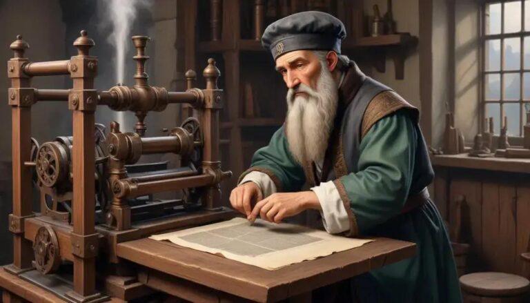 A imprensa de Gutenberg