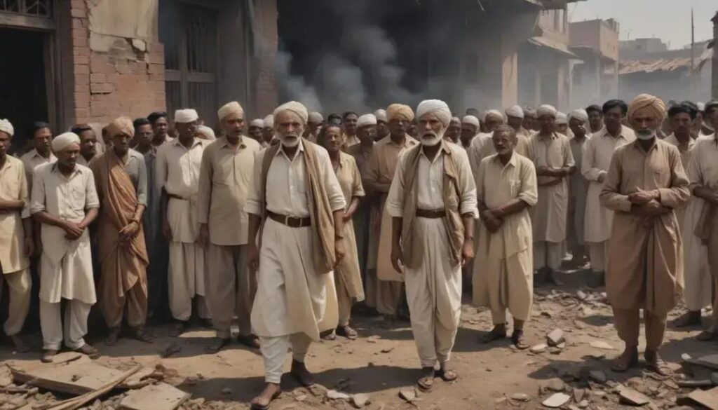 A independência indiana e a divisão traumática