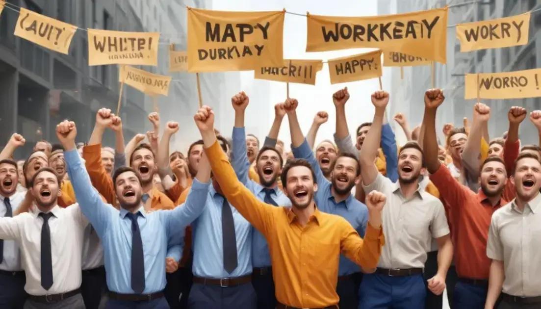 A luta pela jornada de 8 horas