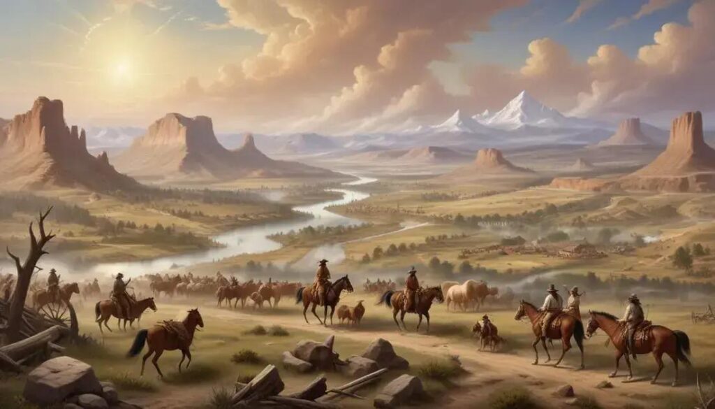 A marcha para o oeste e o mito do “destino manifesto”