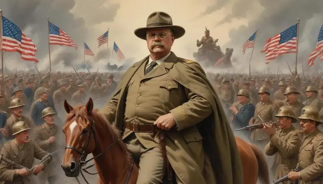 A política do “Big Stick” de Roosevelt