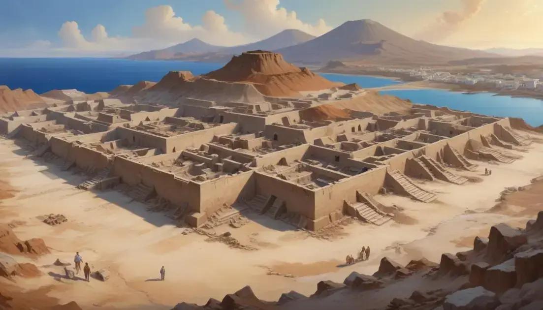 Akrotiri e a Pompeia do Egeu