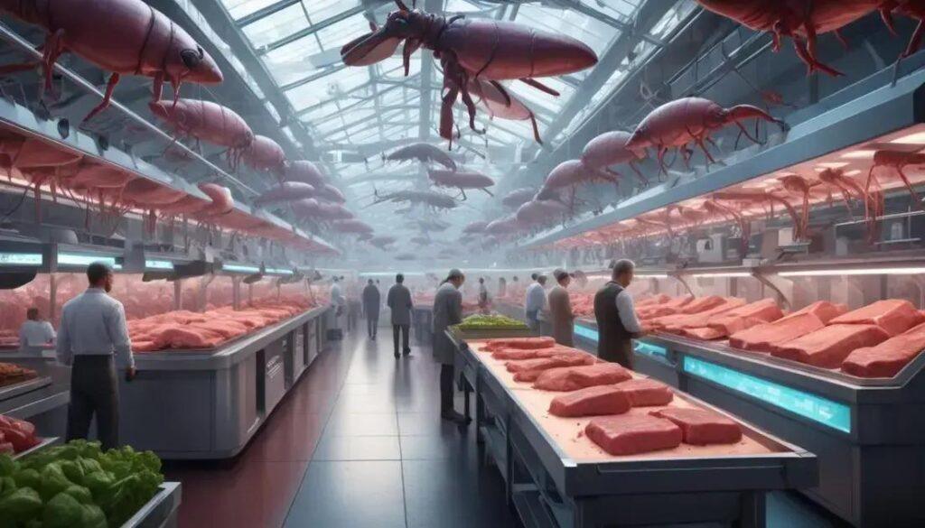 Alimentação do futuro: carne sintética, insetos e biocultivo