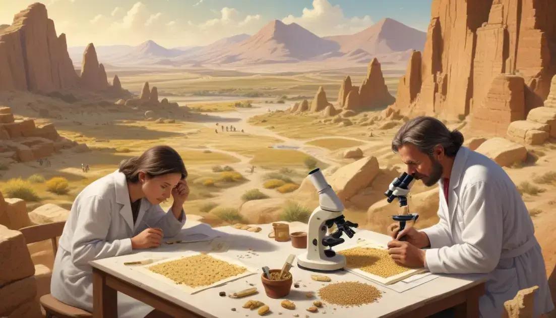 Arqueopalinologia: o pólen que revela clima e sociedades