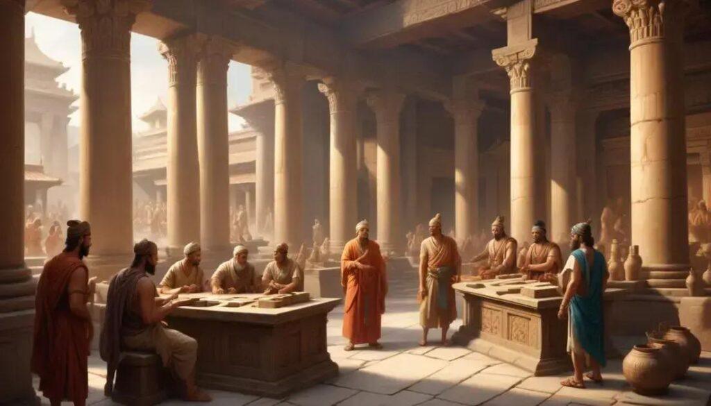 Bancos na Antiguidade e o crédito inicial