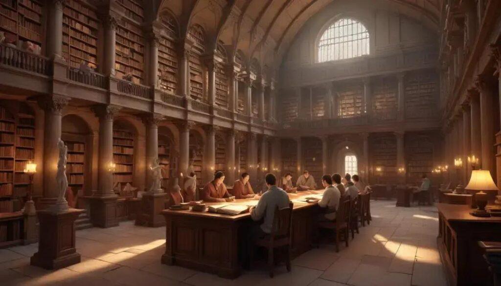 Biblioteca de Alexandria e o maior incêndio do saber