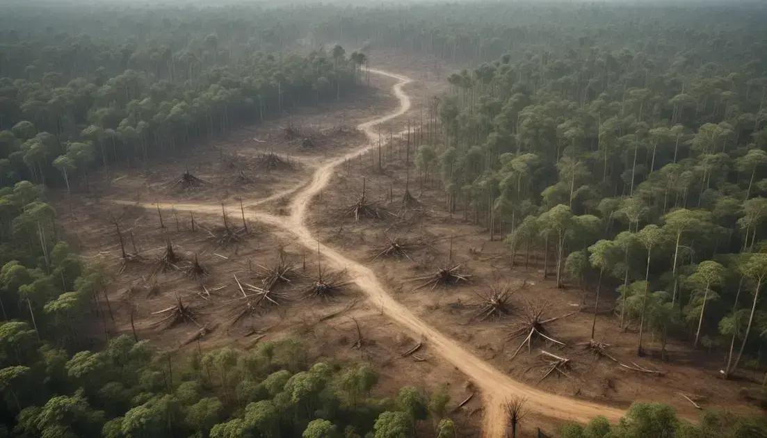 Desmatamento e a perda da biodiversidade mundial