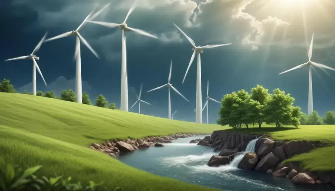 Energia sustentável e a transição para um mundo limpo