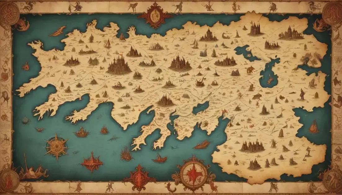 Mapas medievais e a visão limitada do mundo