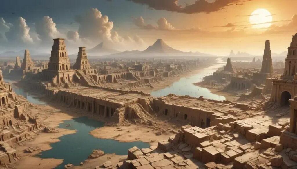 Mudanças climáticas antigas e o colapso de civilizações