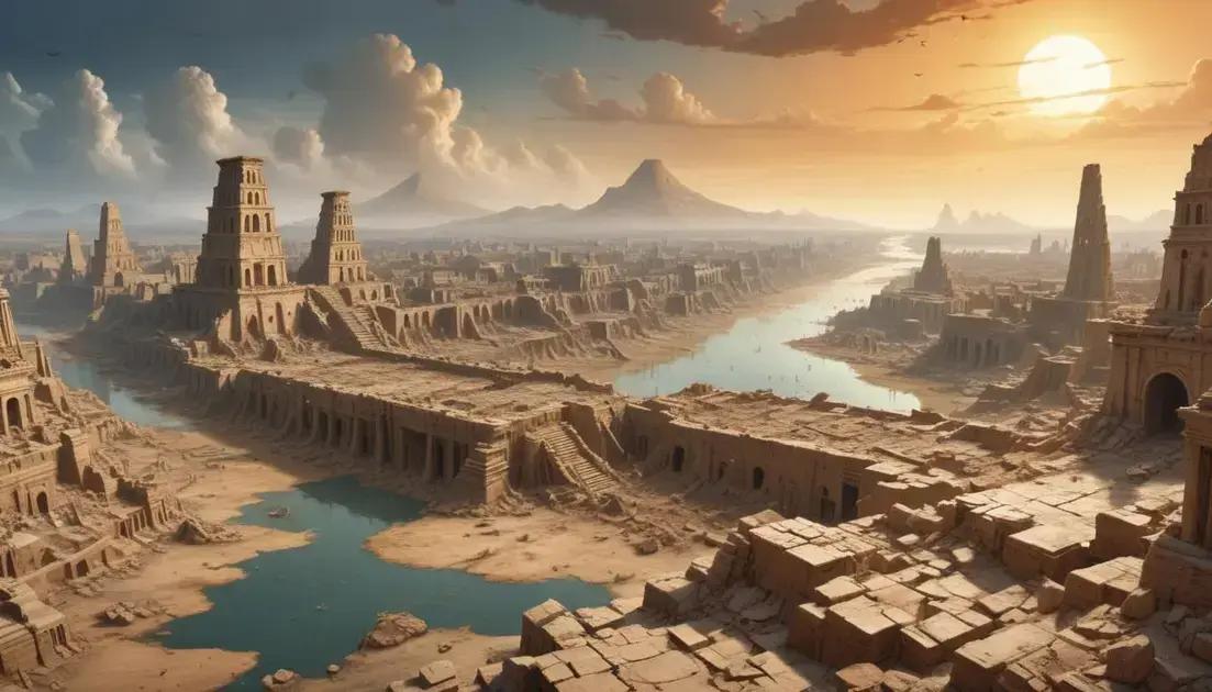 Mudanças climáticas antigas e o colapso de civilizações