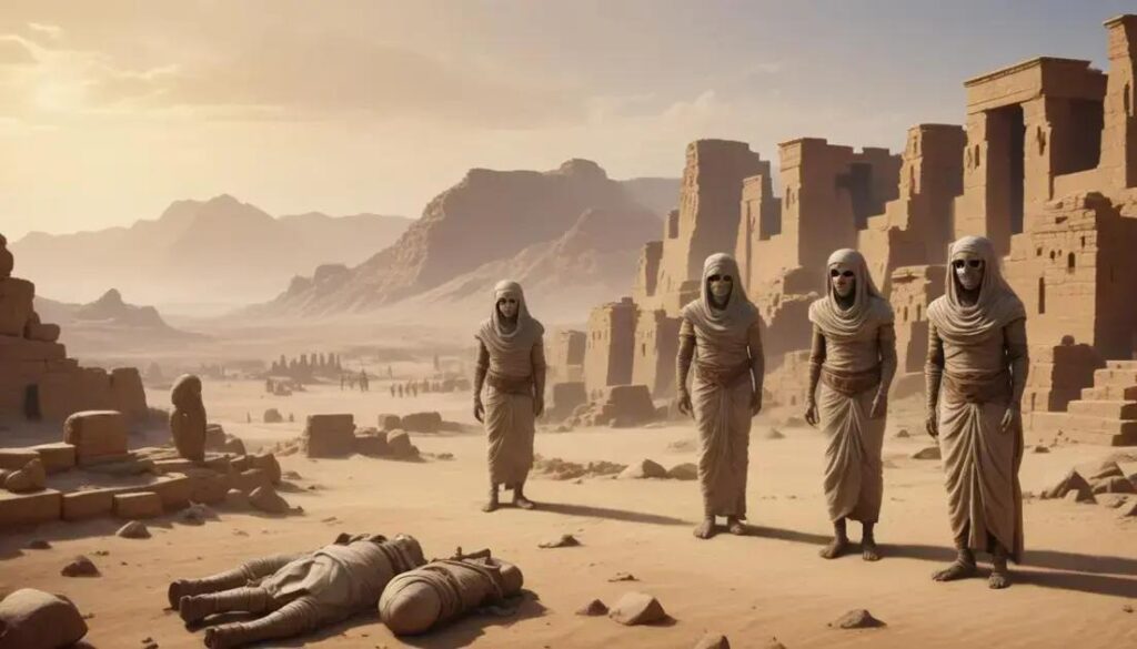 Múmias do deserto e culturas desconhecidas da antiguidade