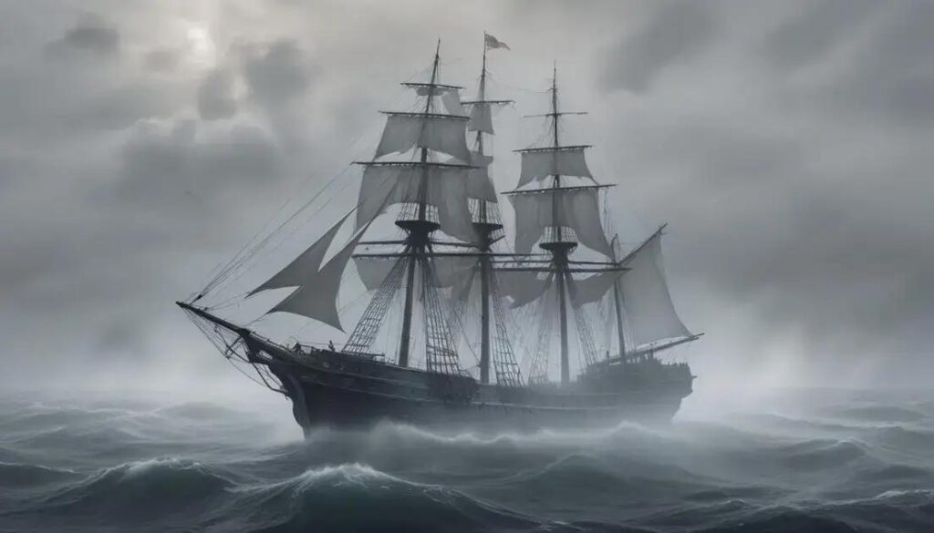 Navios fantasmas e casos reais no oceano