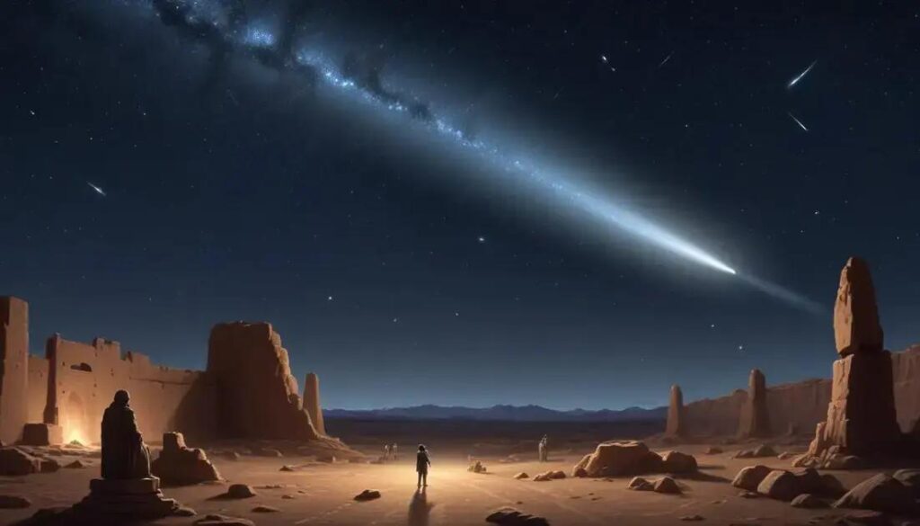 O cometa Halley e seu impacto na história humana