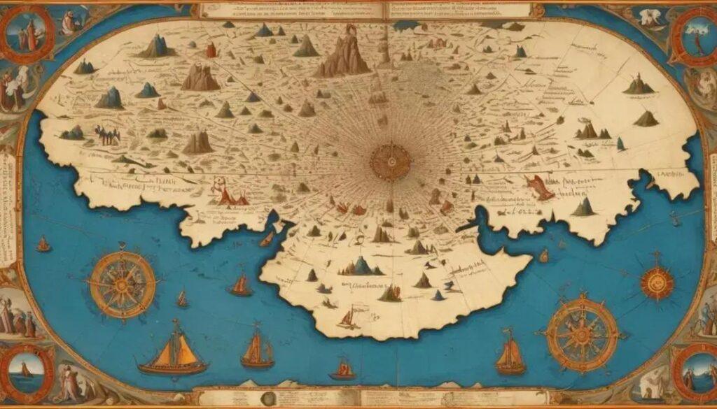 O mapa de Ptolomeu e seus erros duradouros