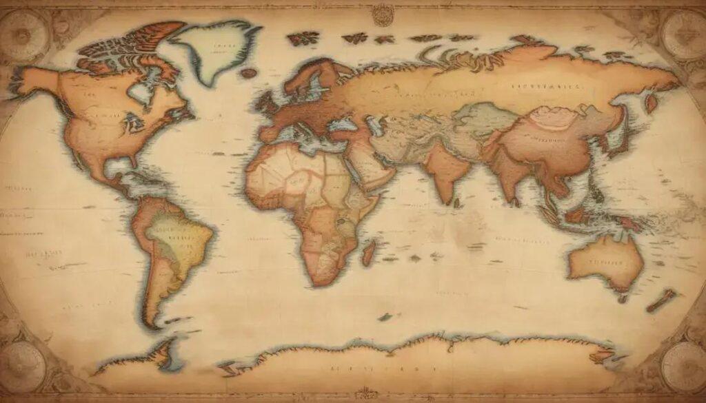 O mapa que dividiu o mundo