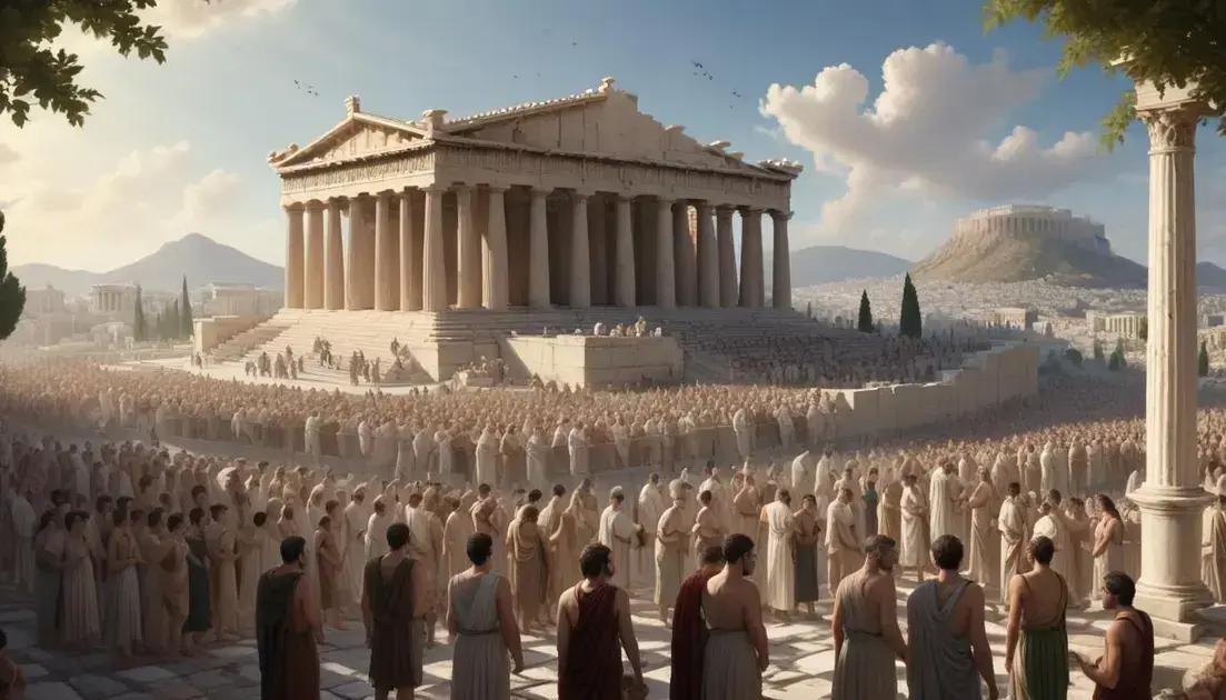 O nascimento da democracia em Atenas