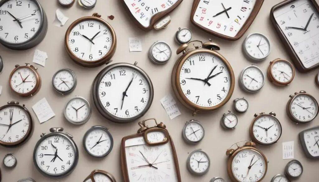 O relógio e o controle do tempo