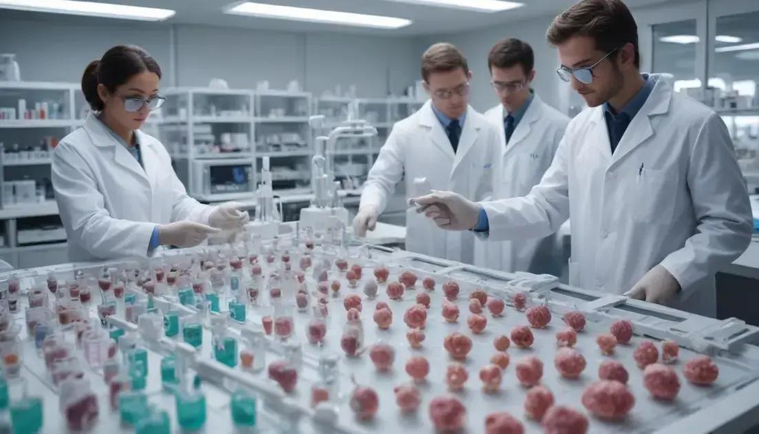 Organoides e mini-órgãos cultivados em laboratório