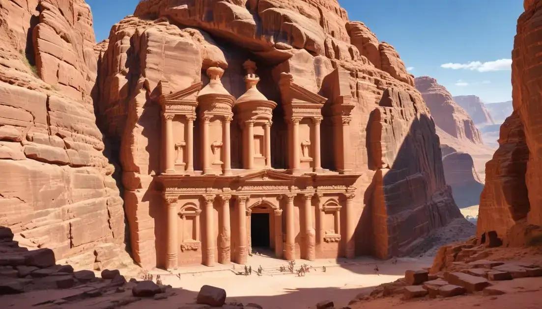 Petra: a cidade rosa do deserto