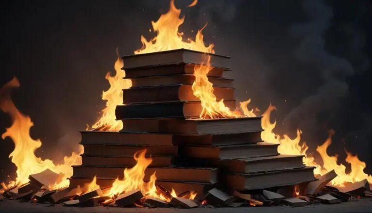 Queimas de livros como ferramenta de poder