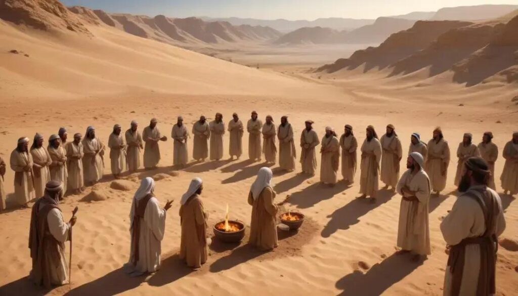 Rituais secretos dos essênios no deserto da Judeia