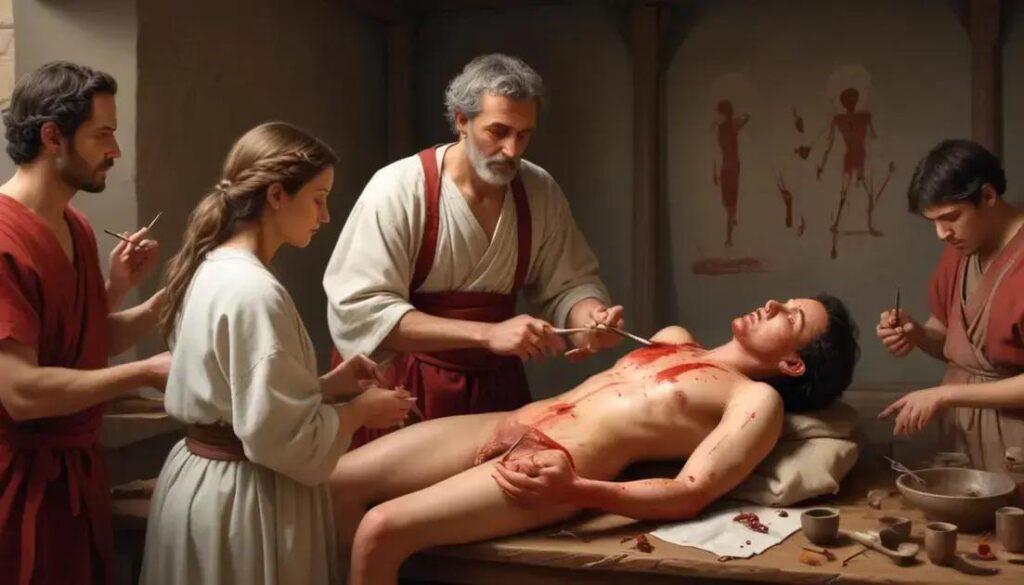 Sangrias e medicina letal