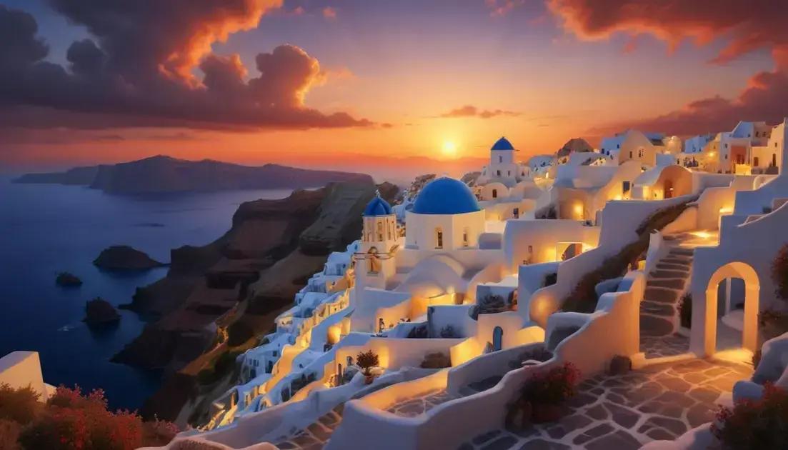 Santorini e o fim da civilização minoica