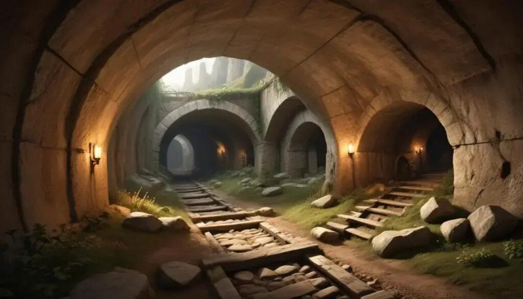 Túneis subterrâneos da Europa e os povos antigos