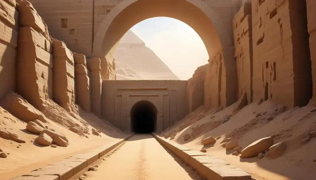 Túnel Seteira e possíveis câmaras ocultas no Egito